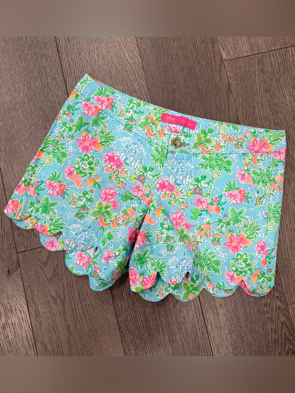 Lilly Pulitzer Disney Shorts Size 4 EUC